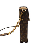 ルイ・ヴィトン LOUIS VUITTON ポシェット・トランク・ヴェルティカル M67873 モノグラム モノグラム・リバース レディース ショルダーバッグ