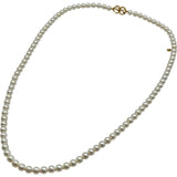 ミキモト MIKIMOTO パール ロングネックレス ゴールド K18 パール ジュエリー
