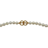 ミキモト MIKIMOTO パール ロングネックレス ゴールド K18 パール ジュエリー