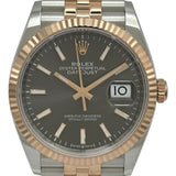 ロレックス ROLEX デイトジャスト36 126231 スレート ピンクゴールド/ステンレススチール 自動巻き メンズ 腕時計