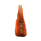 エルメス HERMES ボリードポーチ16 オレンジ/SV金具 トワル レディース ポーチ