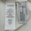 コーチ COACH シグネチャーリンガーTシャツ CS612 ホワイト コットン レディース 半袖Ｔシャツ