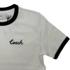 コーチ COACH シグネチャーリンガーTシャツ CS612 ホワイト コットン レディース 半袖Ｔシャツ