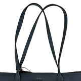 コーチ COACH ロゴトートバッグ F72673 ブルー系 シルバー金具 レザー レディース トートバッグ