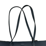 コーチ COACH ロゴトートバッグ F72673 ブルー系 シルバー金具 レザー レディース トートバッグ