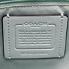 コーチ COACH ロゴトートバッグ F72673 ブルー系 シルバー金具 レザー レディース トートバッグ