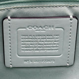 コーチ COACH ロゴトートバッグ F72673 ブルー系 シルバー金具 レザー レディース トートバッグ