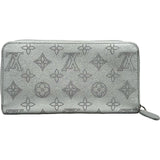 ルイ・ヴィトン LOUIS VUITTON ジッピー・ウォレット M26940 シルバー モノグラム・マヒナ レディース 長財布