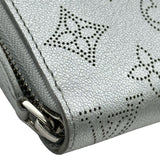 ルイ・ヴィトン LOUIS VUITTON ジッピー・ウォレット M26940 シルバー モノグラム・マヒナ レディース 長財布