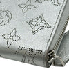 ルイ・ヴィトン LOUIS VUITTON ジッピー・ウォレット M26940 シルバー モノグラム・マヒナ レディース 長財布