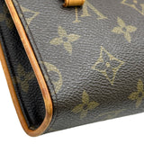 ルイ・ヴィトン LOUIS VUITTON ポシェット・フロランティーヌ M51855 ブラウン モノグラム・キャンバス レディース その他バッグ