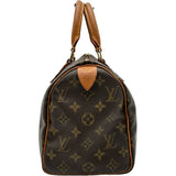 ルイ・ヴィトン LOUIS VUITTON スピーディ25 M41528 ブラウン モノグラム・キャンバス レディース ハンドバッグ