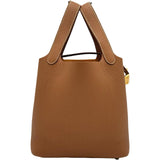 エルメス HERMES ピコタンロックPM G刻印 ゴールド ゴールド金具 トリヨン レディース ハンドバッグ