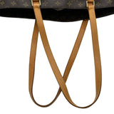 ルイ・ヴィトン LOUIS VUITTON サック・ショッピング M51110 ブラウン モノグラム・キャンバス レディース トートバッグ