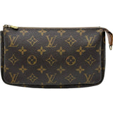 ルイ・ヴィトン LOUIS VUITTON ポシェット・アクセソワール M51990 ブラウン モノグラム・キャンバス レディース クラッチバッグ