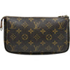 ルイ・ヴィトン LOUIS VUITTON ポシェット・アクセソワール M51990 ブラウン モノグラム・キャンバス レディース クラッチバッグ