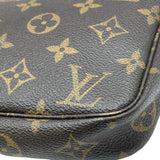 ルイ・ヴィトン LOUIS VUITTON ポシェット・アクセソワール M51990 ブラウン モノグラム・キャンバス レディース クラッチバッグ