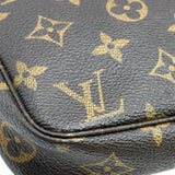 ルイ・ヴィトン LOUIS VUITTON ポシェット・アクセソワール M51990 ブラウン モノグラム・キャンバス レディース クラッチバッグ
