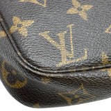 ルイ・ヴィトン LOUIS VUITTON ポシェット・アクセソワール M51990 ブラウン モノグラム・キャンバス レディース クラッチバッグ