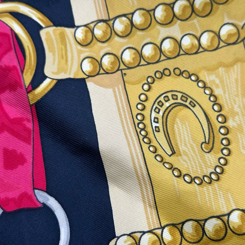 エルメス HERMES カレ90 ACX CHAMPS マルチカラー シルク レディース