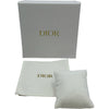 クリスチャン・ディオール Christian Dior Petit CD ダブルチェーンブレス ゴールド メタル/ラインストーン アクセサリー