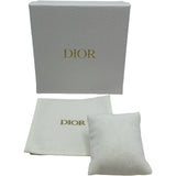 クリスチャン・ディオール Christian Dior Petit CD ダブルチェーンブレス ゴールド メタル/ラインストーン アクセサリー