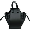 ロエベ LOEWE ハンモックミニ ブラック レザー/キャンバス レディース ショルダーバッグ