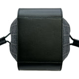 ロエベ LOEWE ハンモックミニ ブラック レザー/キャンバス レディース ショルダーバッグ