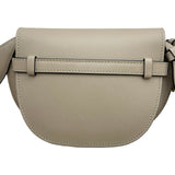 ロエベ LOEWE ゲートデュアルバッグミニ ベージュ/ゴールド金具 レザー レディース ショルダーバッグ
