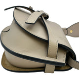 ロエベ LOEWE ゲートデュアルバッグミニ ベージュ/ゴールド金具 レザー レディース ショルダーバッグ
