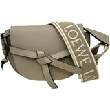 ロエベ LOEWE ゲートデュアルバッグミニ ベージュ/ゴールド金具 レザー レディース ショルダーバッグ