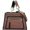 フェンディ FENDI ラナウェイ 2WAYハンドバッグ 8BH344 ピンク レザー レディース ショルダーバッグ