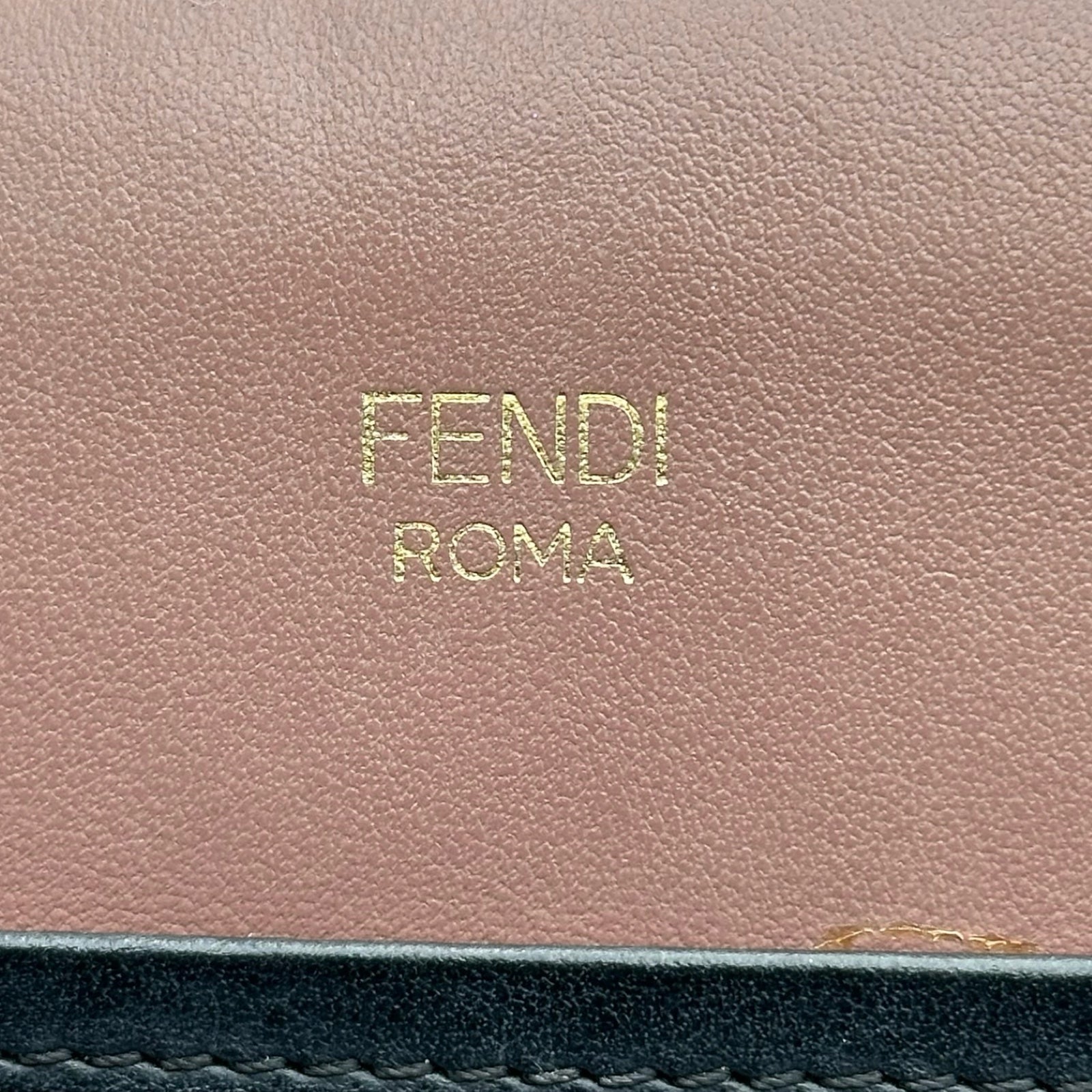 フェンディ FENDI ラナウェイ 2WAYハンドバッグ 8BH344 ピンク レザー