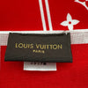 ルイ・ヴィトン LOUIS VUITTON supreme コラボモノグラムバンダナ MP1888 レッド コットン レディース スカーフ