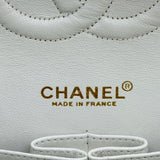 シャネル CHANEL マトラッセ25 A01112 6番台 アイボリー ゴールド金具 ラムスキン レディース ショルダーバッグ