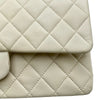 シャネル CHANEL マトラッセ25 A01112 6番台 アイボリー ゴールド金具 ラムスキン レディース ショルダーバッグ