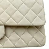 シャネル CHANEL マトラッセ25 A01112 6番台 アイボリー ゴールド金具 ラムスキン レディース ショルダーバッグ