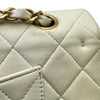 シャネル CHANEL マトラッセ25 A01112 6番台 アイボリー ゴールド金具 ラムスキン レディース ショルダーバッグ