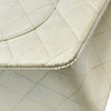 シャネル CHANEL マトラッセ25 A01112 6番台 アイボリー ゴールド金具 ラムスキン レディース ショルダーバッグ