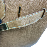 エルメス HERMES バーキン35 □K刻印 ゴールド ゴールド金具 トリヨン レディース ハンドバッグ