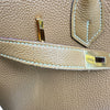 エルメス HERMES バーキン35 □K刻印 ゴールド ゴールド金具 トリヨン レディース ハンドバッグ