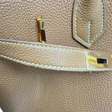 エルメス HERMES バーキン35 □K刻印 ゴールド ゴールド金具 トリヨン レディース ハンドバッグ