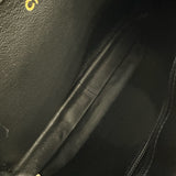 シャネル CHANEL マトラッセダブルフェイスチェーンショルダー 4番台 ブラック ゴールド金具 ラムスキン レディース ショルダーバッグ