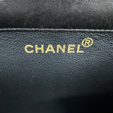 シャネル CHANEL マトラッセダブルフェイスチェーンショルダー 4番台 ブラック ゴールド金具 ラムスキン レディース ショルダーバッグ