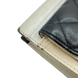 シャネル CHANEL マトラッセチェーンウォレット AP1138 アイボリー系/ブラック ゴートスキン レディース ショルダーバッグ