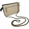 シャネル CHANEL マトラッセチェーンウォレット AP1138 アイボリー系/ブラック ゴートスキン レディース ショルダーバッグ