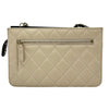 シャネル CHANEL マトラッセチェーンウォレット AP1138 アイボリー系/ブラック ゴートスキン レディース ショルダーバッグ