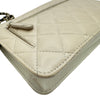 シャネル CHANEL マトラッセチェーンウォレット AP1138 アイボリー系/ブラック ゴートスキン レディース ショルダーバッグ