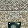 エルメス HERMES ケリー35 内縫い U刻印 エトゥープ シルバー金具 トゴ レディース ショルダーバッグ