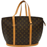 ルイ・ヴィトン LOUIS VUITTON バビロン M51102 ブラウン モノグラムキャンバス レディース トートバッグ